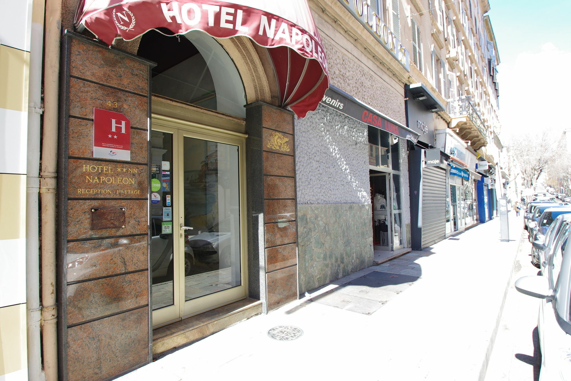 Hôtel Napoléon Bastia (Corsica) Exterior foto